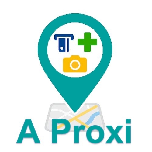 A Proxi — DAB en agence • Pharmacies • Sites touristiques
